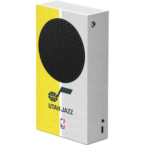 NBA Utah Jazz Split Canvas Xbox Series S Console Skin